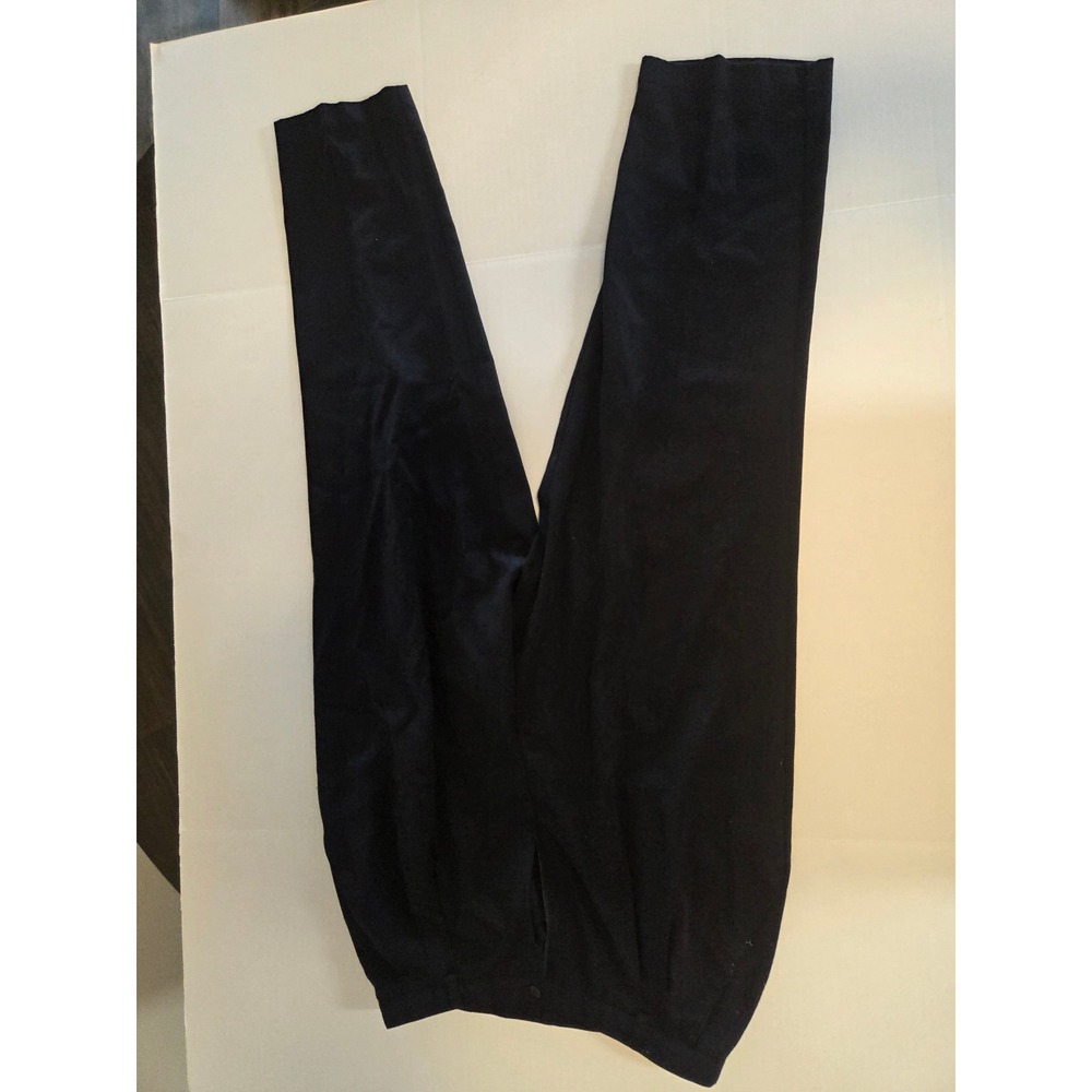 Kathie Lee Collection Navy Blue Pleated Trousers High Rise Tapered Pants 12P - Picture 2 of 6
